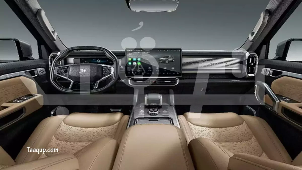الصورة تضم مقصورة سيارة Jetour T2 2025 واكتشف مواصفات جيتور T2 2025 وسعرها في مصر وفقاً لآخر التحديثات لشهر أغسطس 2025، مع تفاصيل الأداء والتقنيات الحديثة والتجهيزات الداخلية والخارجية.